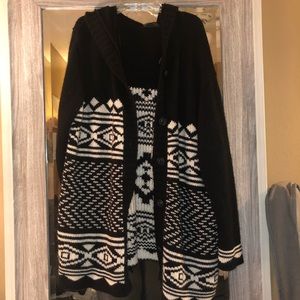 Aztec Sweater Cardigan